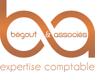 Logo Bégout et associés BA stylisé — création web et création graphique par Stardust Communication