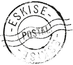 Logo Eskise style tampon circulaire — création graphique et creation web par Stardust Communication