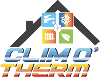 Logo Clim'o'Therm climatisation — création web et video par Stardust Communication