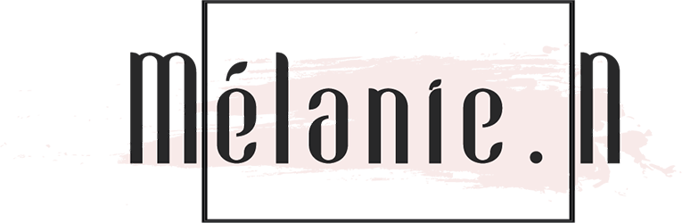 Logo Mélanie. N — création graphique et web par Stardust Communication