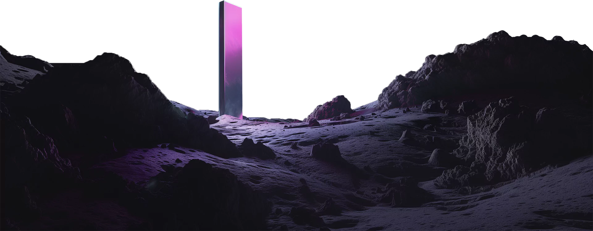 Paysage planétaire — illustration thème spatial Stardust Communication